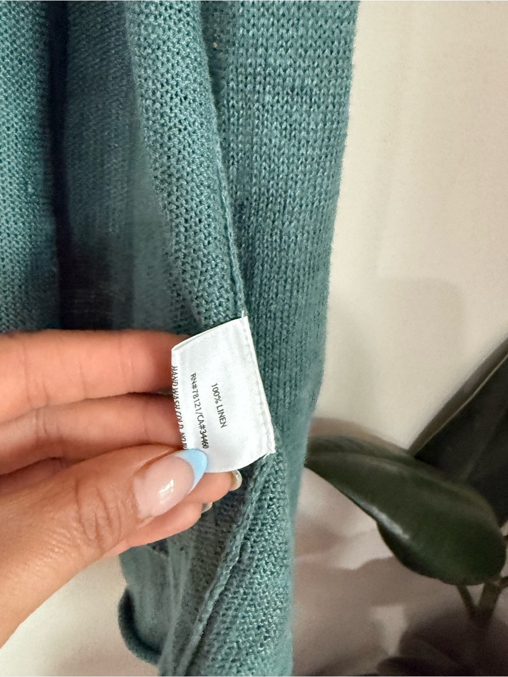 Eileen Fisher 100% Linen Open Front High-Low Cardigan 2X Plus Size - Picture 4 of 6